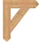 Ekena Millwork Traditional Arts & Crafts Smooth Bracket, Western Red Cedar, 5 1/2"W x 26"D x 30"H BKT06X26X30TRA03SWR - alternate 2